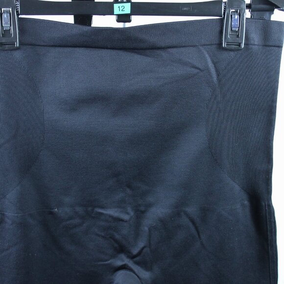 Shapermint Women's 2X Black Footless Tights 96%Polyamide/4%Elastane - Picture 3 of 6